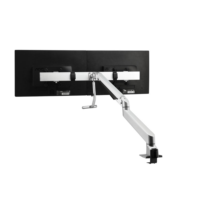 Držák monitorů na desku stolu, 2x27"