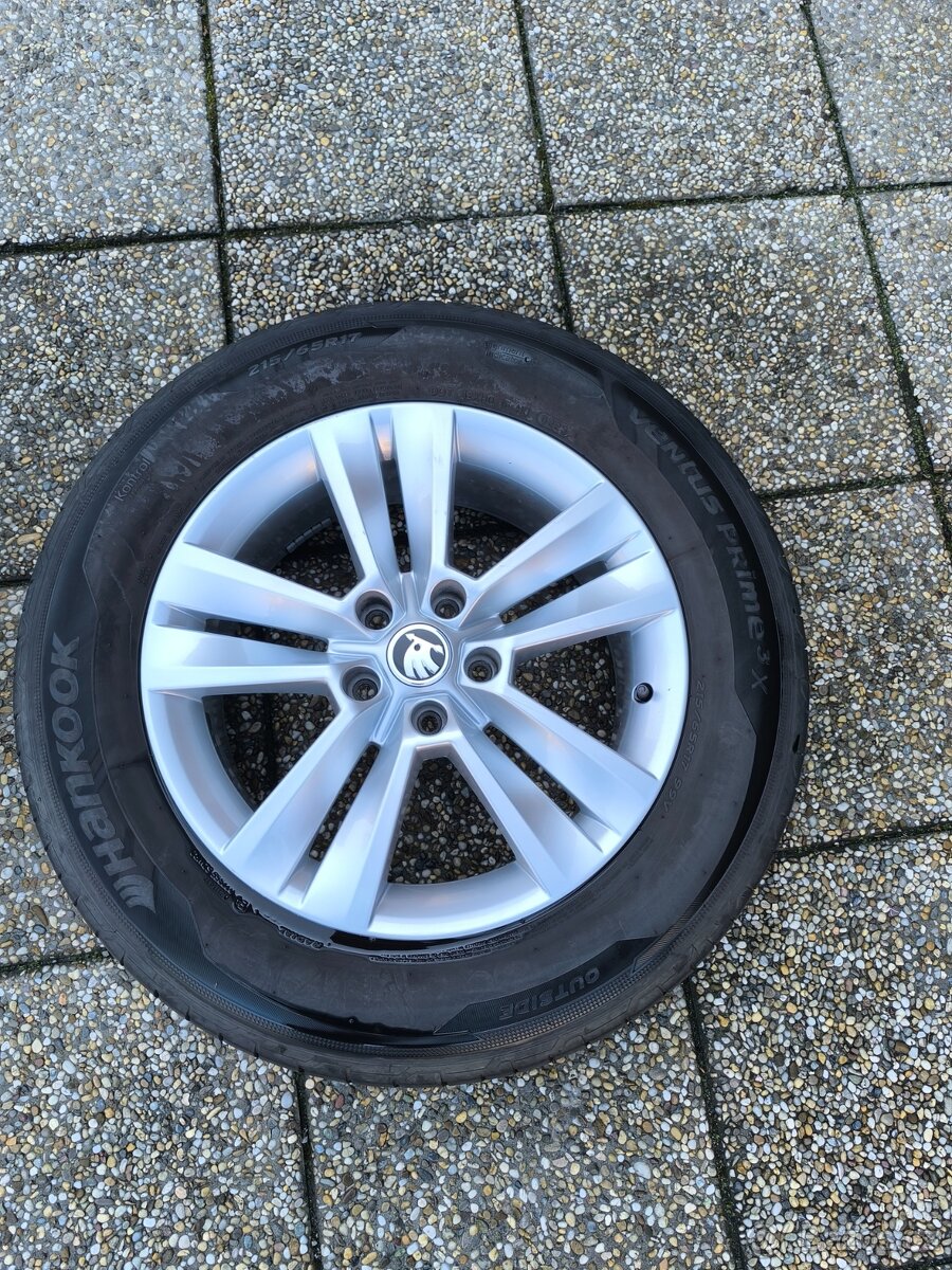 Prodám koncernové ALU kola 17"