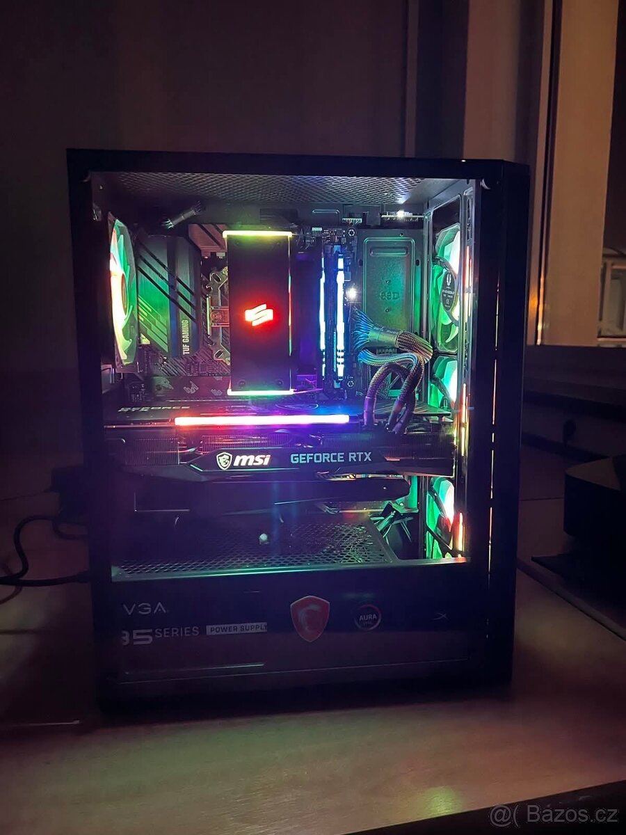 Herní PC - RTX 3070 8GB, R5 5600, 16GB RAM, 1TB M.2 SSD