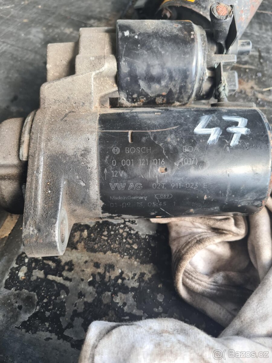 Startér Bosch koncern VW kód: 02T911023F