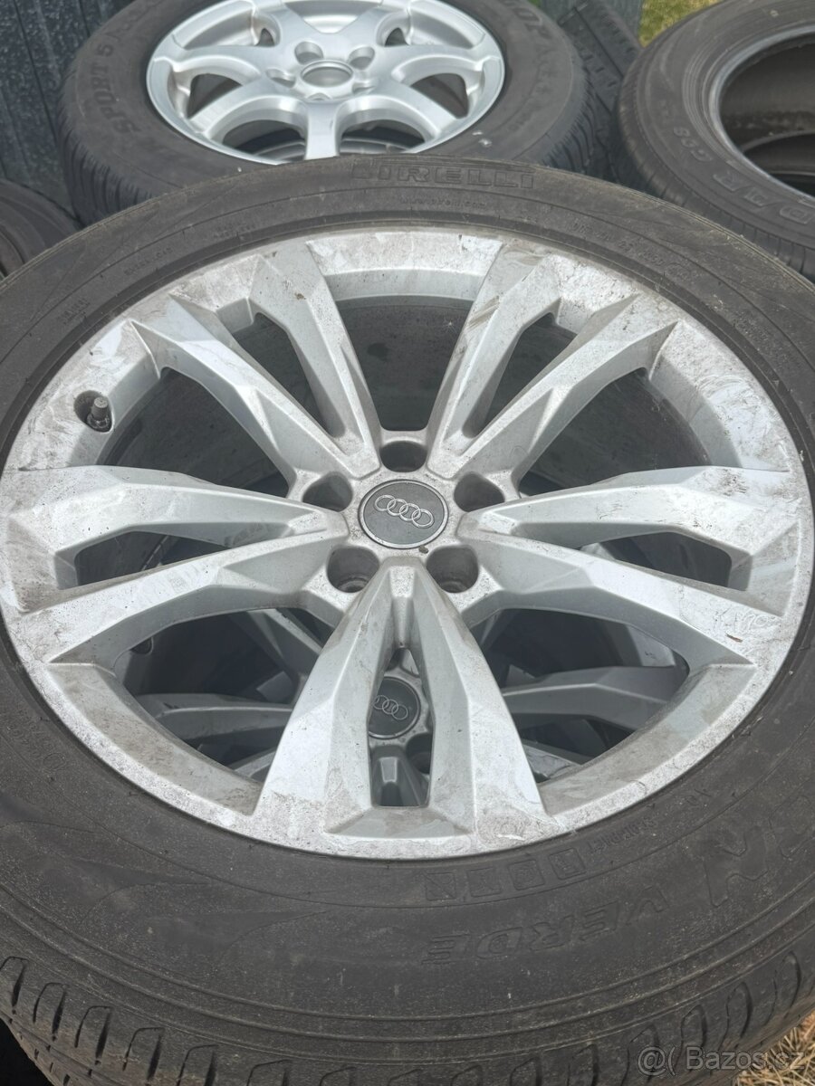 LETNÍ SADA KOL AUDI Q7 5x112 mm - PIRELLI 255/55R19