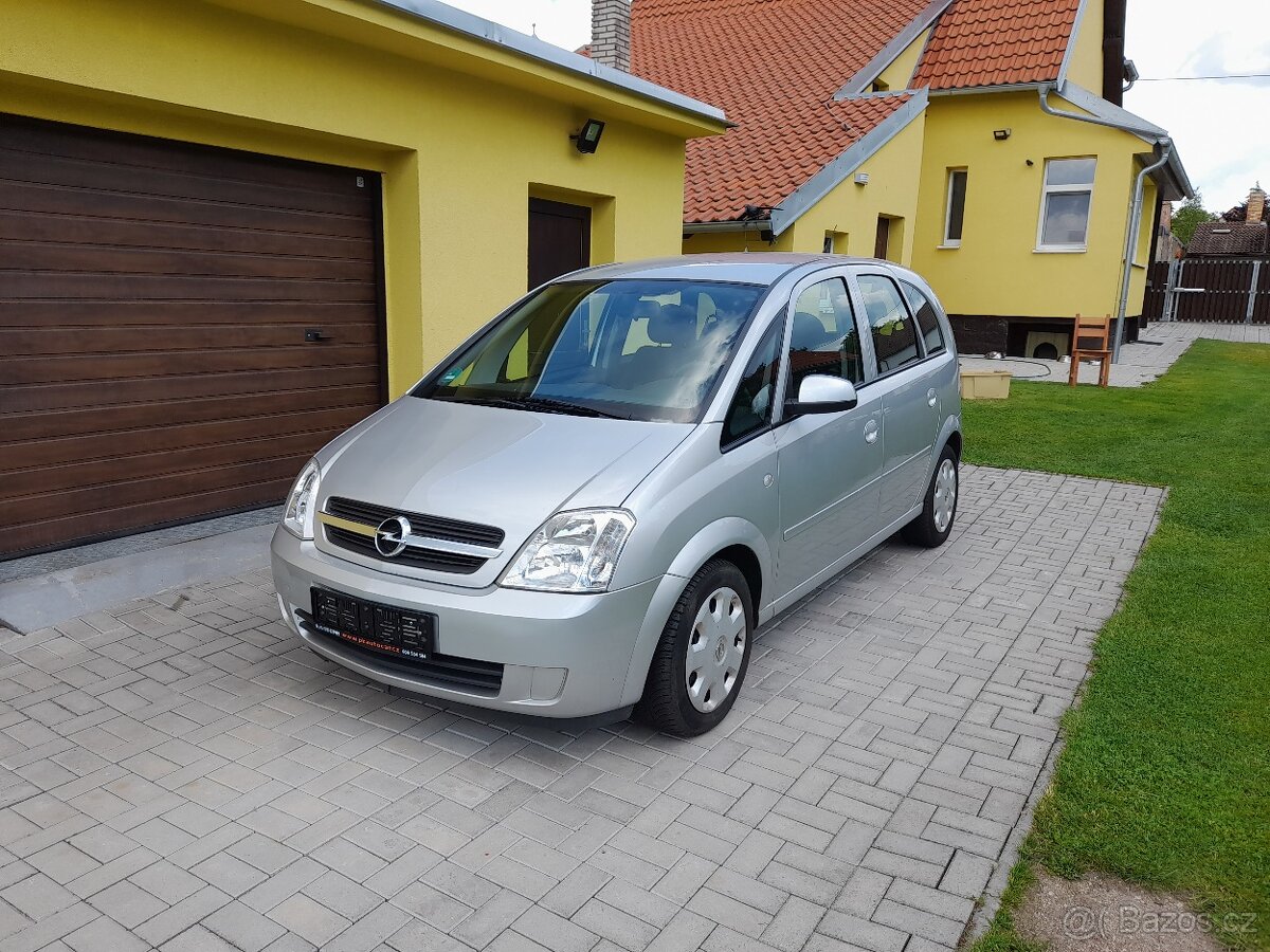 OPEL MERIVA 1,4i16V,KLIMA,1 MAJITEL,89.000 KM