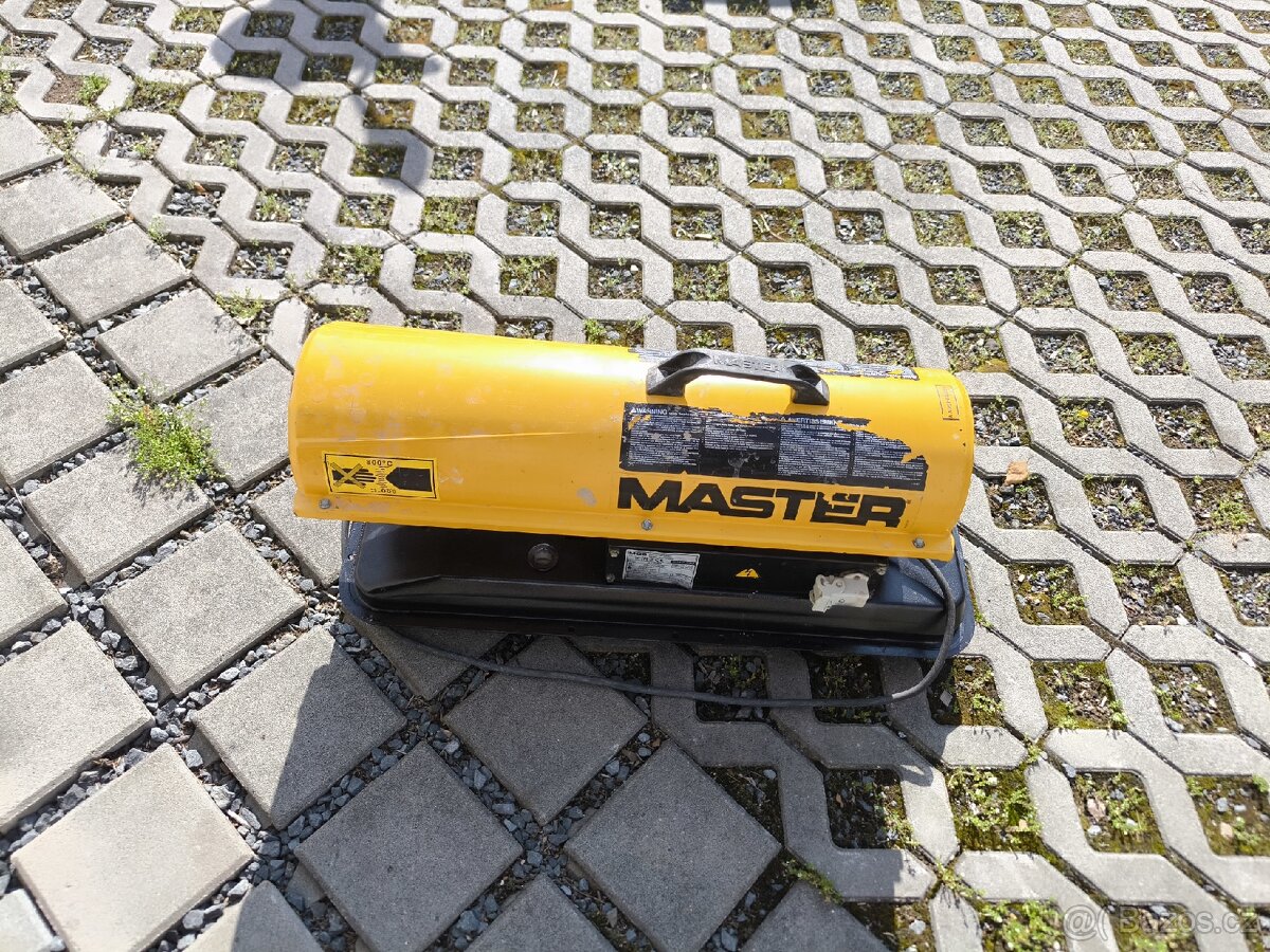 Naftové topidlo MASTER B 70 CED vysoušeč