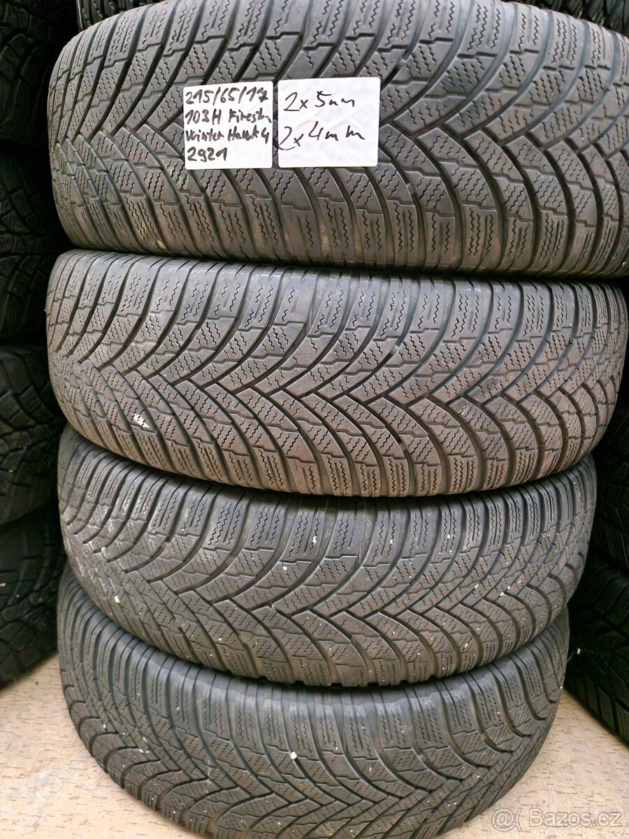 215/65 R17 103H zimní pneu 2ks