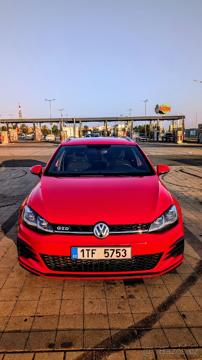 ⭐Volkswagen Golf VII GTD 2.0TDi 135kw. Původ CZ⭐