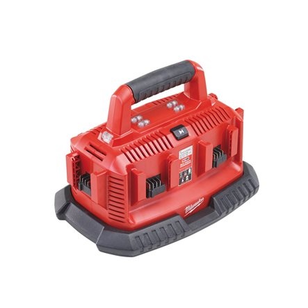Milwaukee m18 Nabíječka 6 slotů