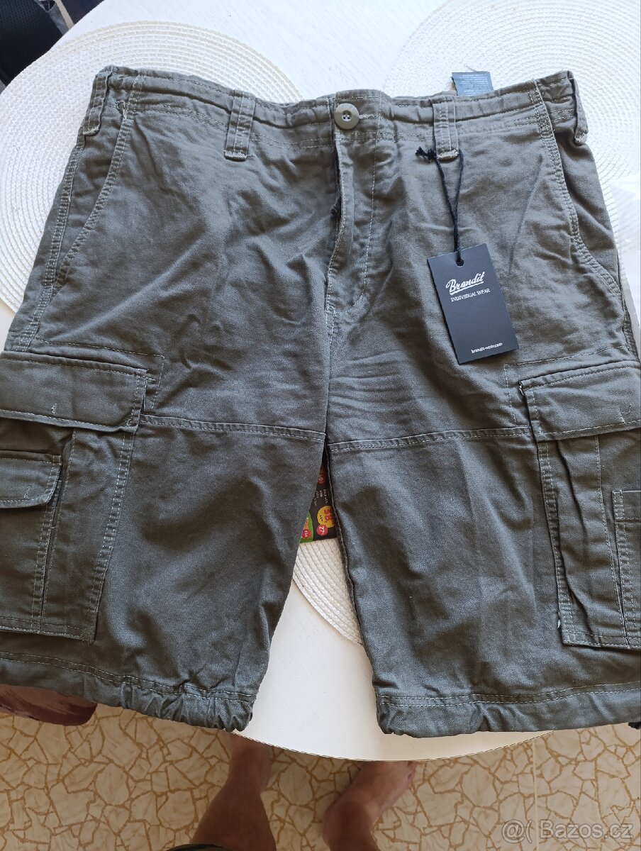 Kraťasy BRANDIT, 3XL oliva.