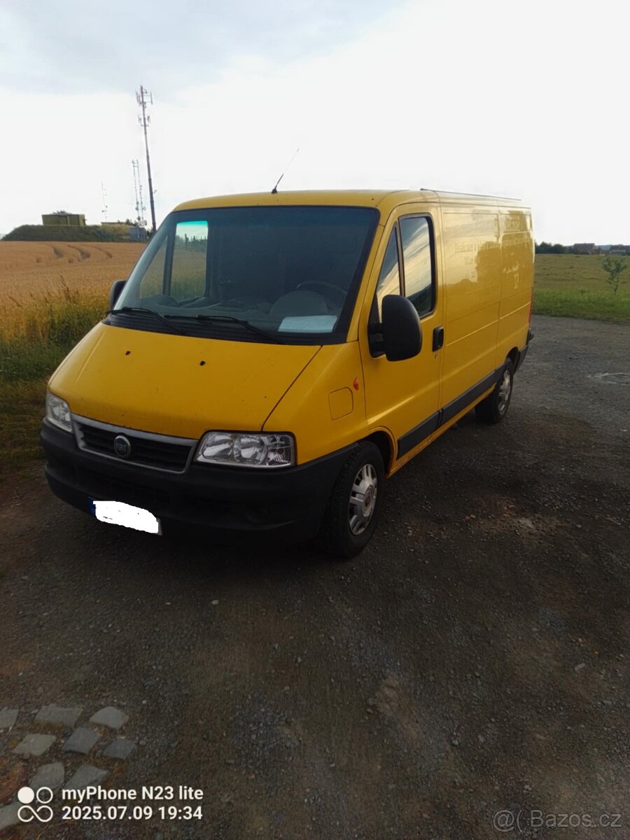Fiat Ducato 2,3JTD,tažné platná STK