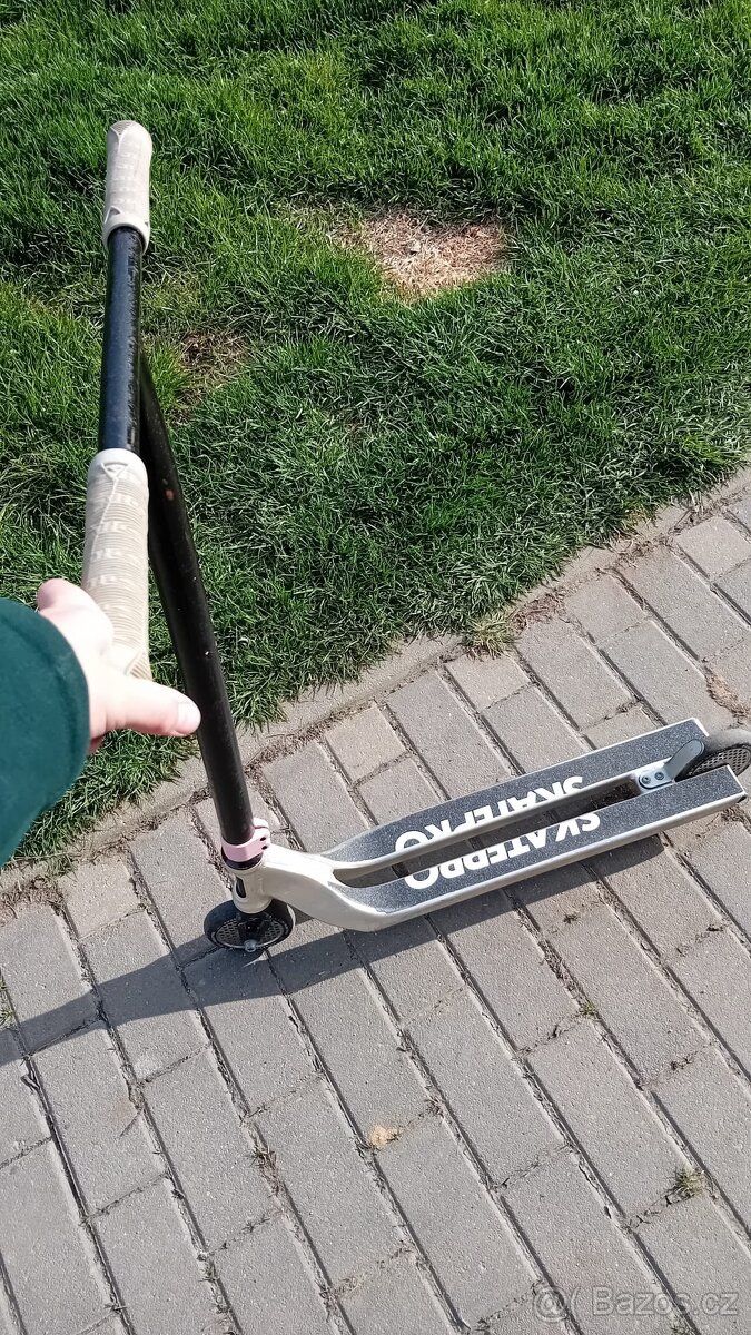 freestyle koloběžka costom stavěna na míru