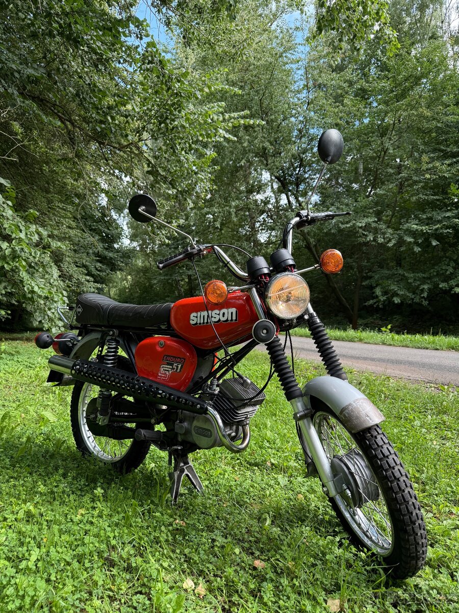 Simson S51 Enduro (1989) 12V