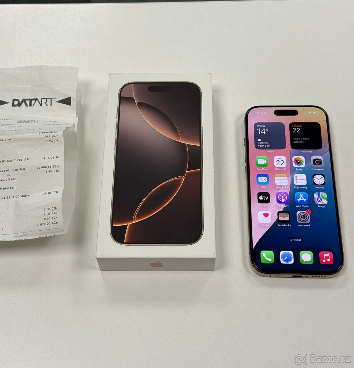 iPhone 16 Pro 128GB ✅ JAKO NOVY ZARUKA