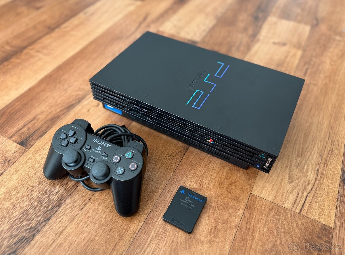 Sony Playstation 2 FAT (SCPH-39004) černá