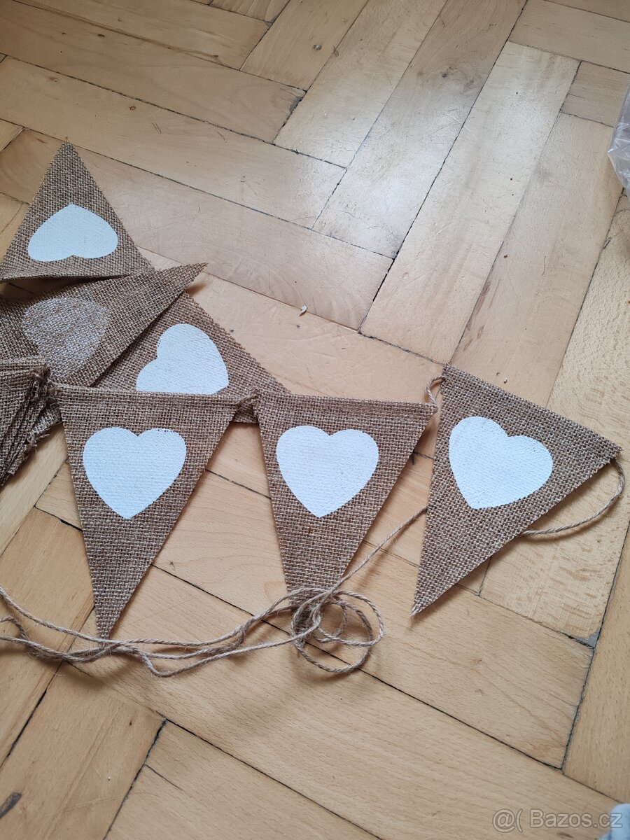 Svatební věci, dekorace, doplňky