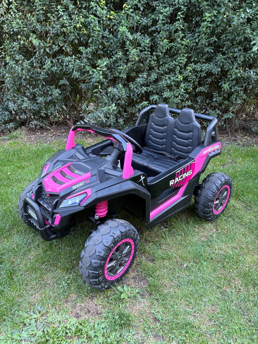 Elektrické autíčko Buggy UTV racing 4x4