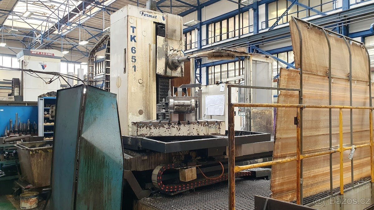Fermat TK 6511 B - vodorovná vyvrtávačka stolová