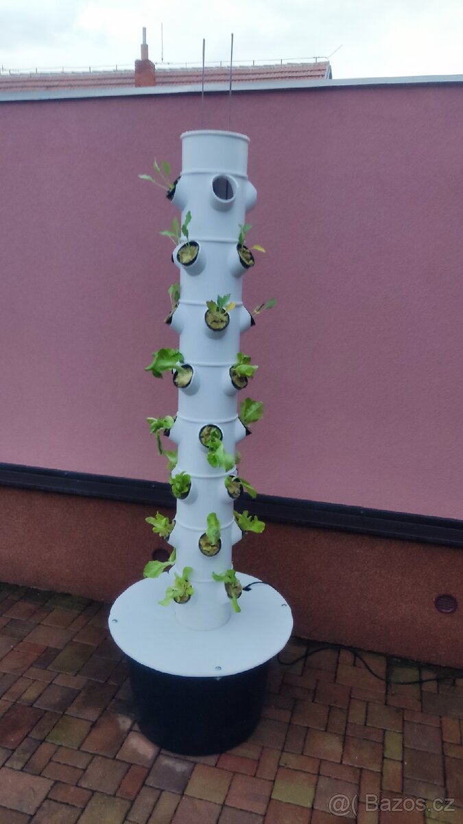 Hydroponicka věž - 7 pater