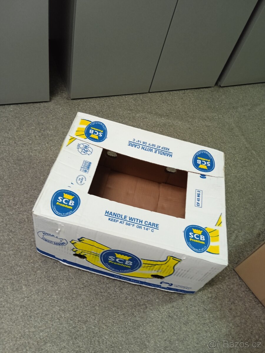 Stěhovací krabice - banánovky