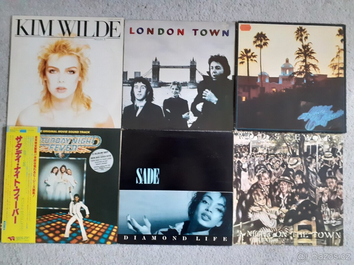 Prodám zahraniční vinylové LP desky(rock,pop)