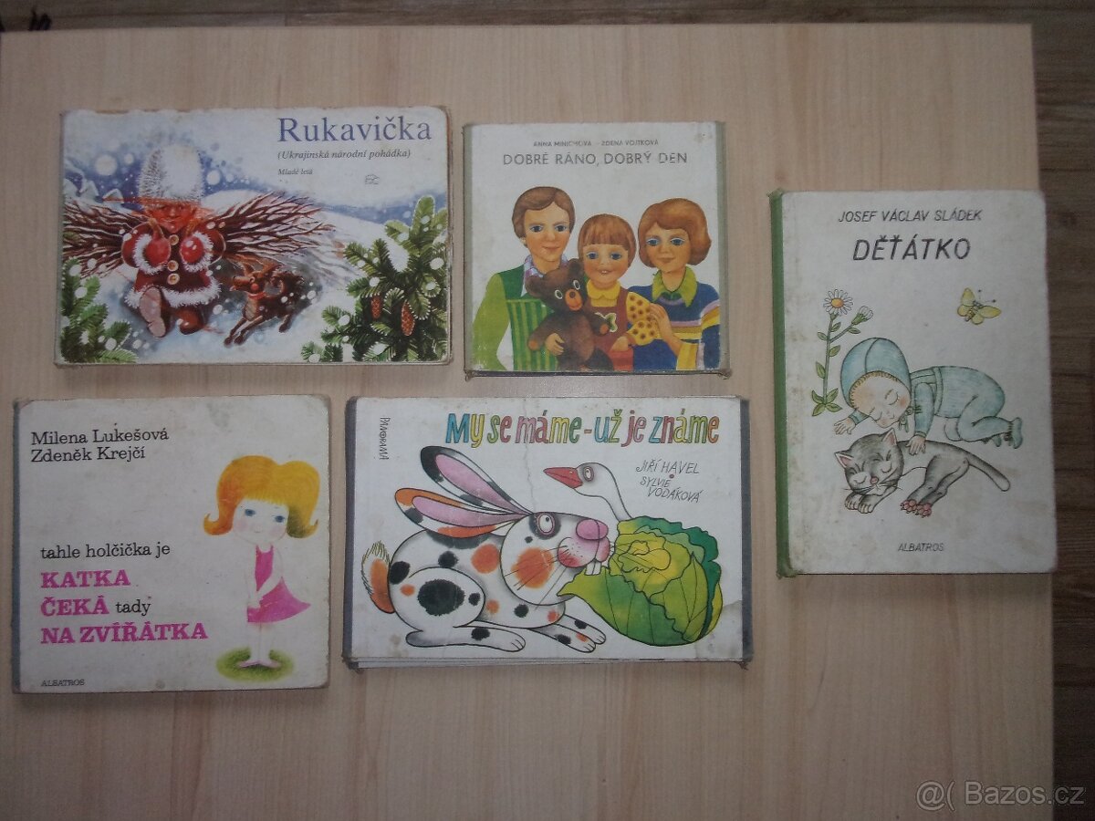 STARÉ POHÁDKOVÉ KNÍŽKY PRO DĚTI - LEPORELO