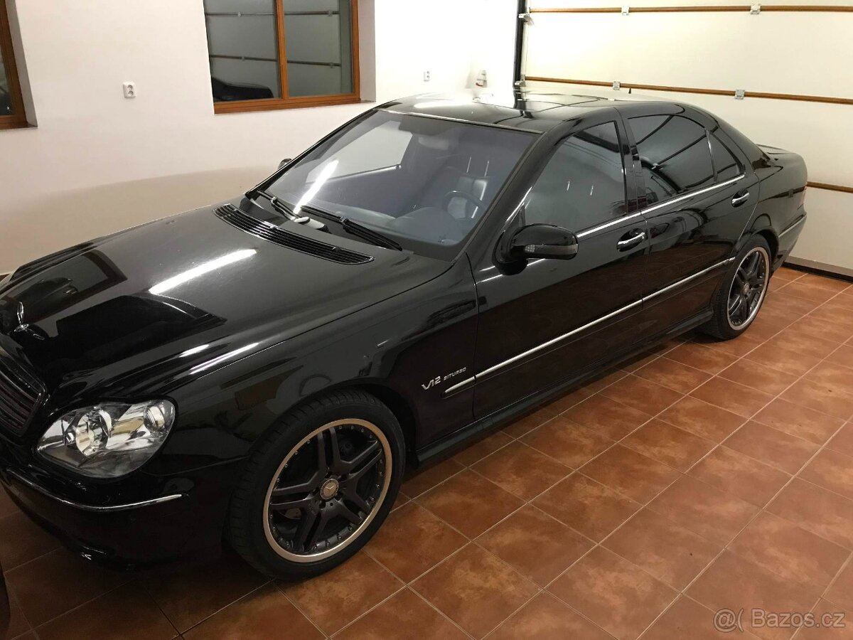 Mercedes Benz W220 S500Long AMG paket S65bi-turbo