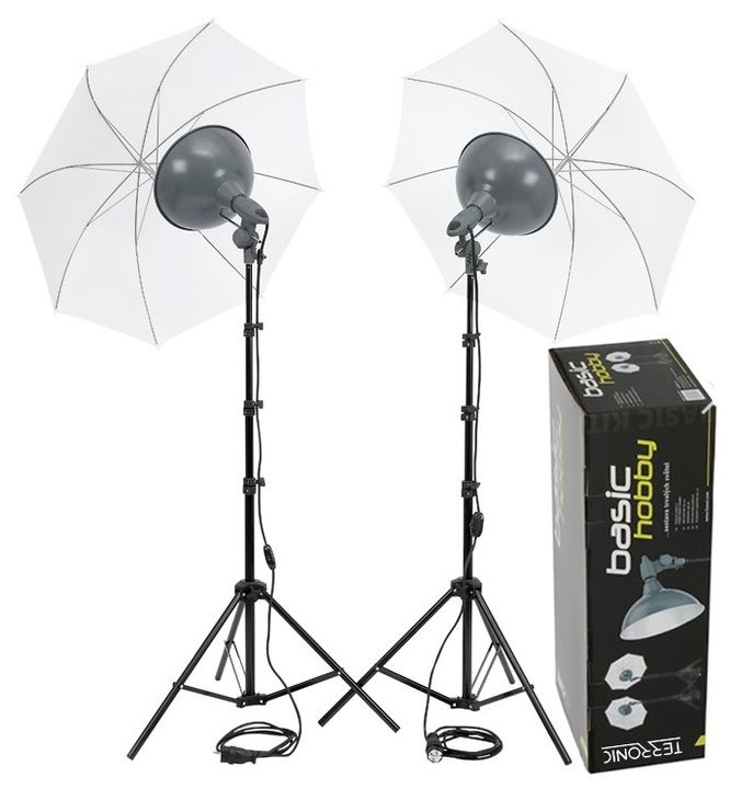 Studiové osvětlení Terronic Basic Hobby 500/500 KIT