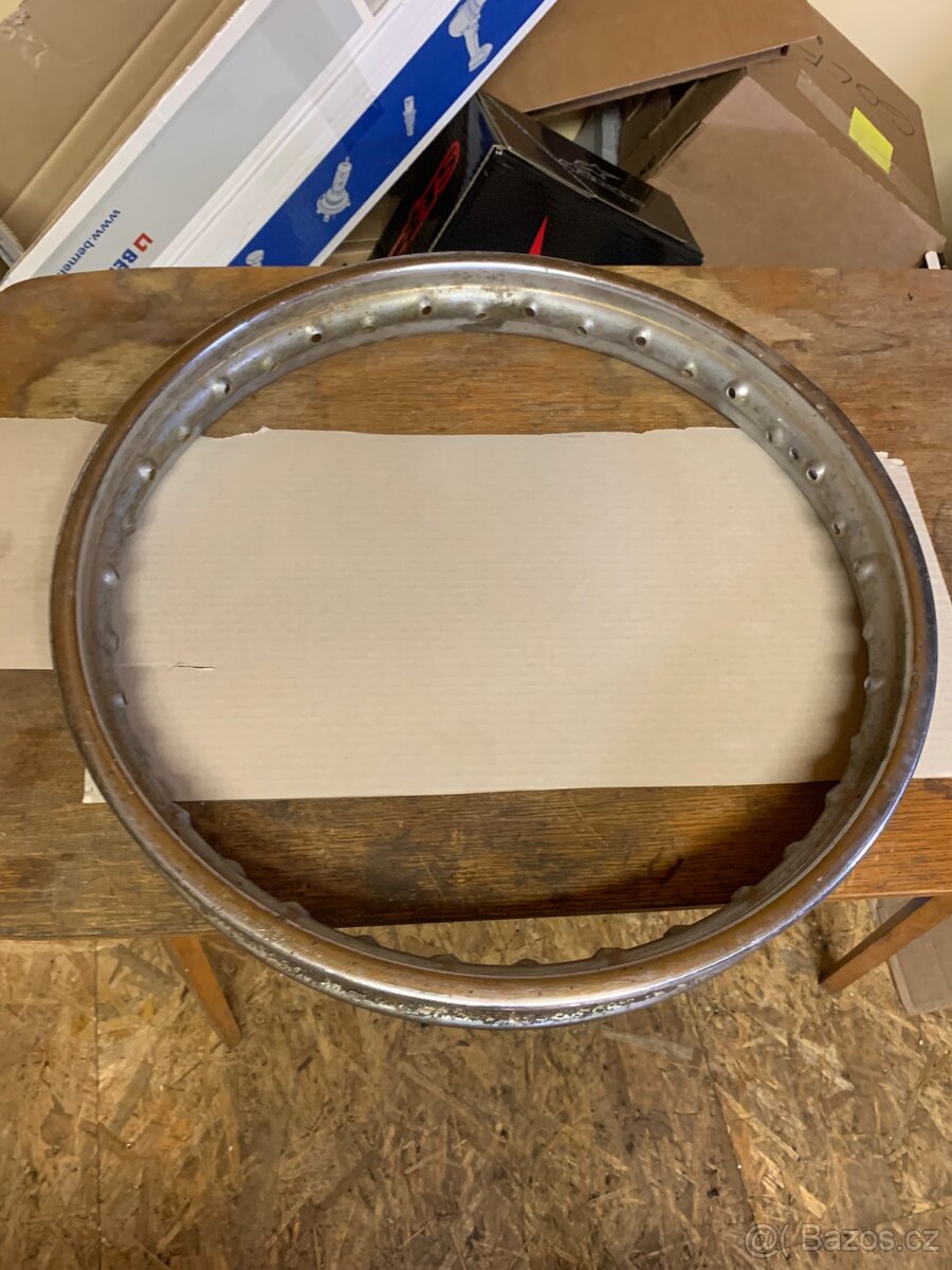 Ráfek kola Jawa/čz 2,50x 19