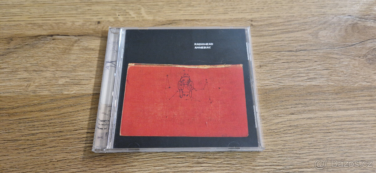 CD Radiohead - Amnesiac, japonská verze