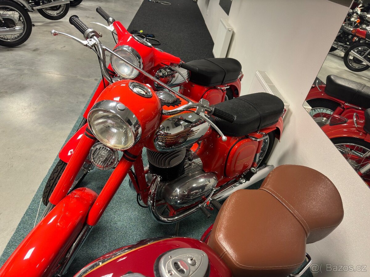 JAWA 250 SPORT,JAWA 350 PANELKA vývozní typy