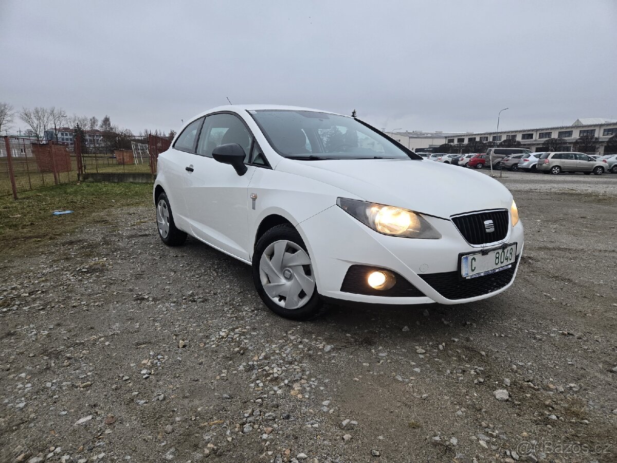 Seat Ibiza 1.2htp, 51kw, rok 2010,nová STK.