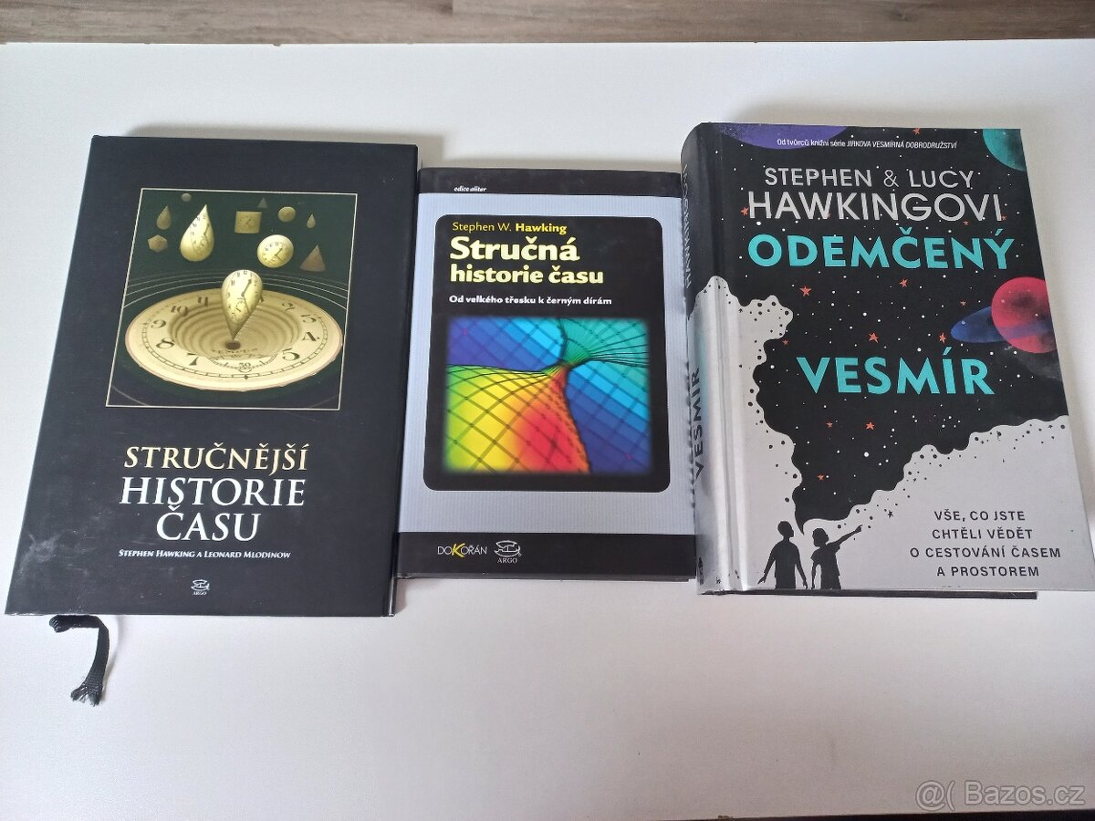 Knihy Stephena Hawkinga – nové a nečtené