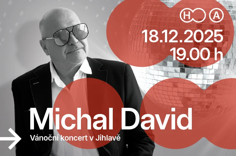 Vstupenky na koncert Michala Davida v Jihlavě