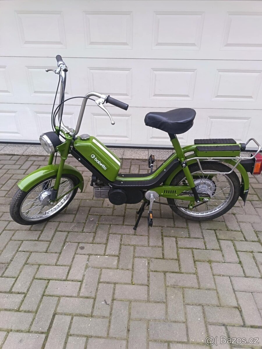 Babetta 210 po komplet RENOVACI, s kartičkou, pěkná