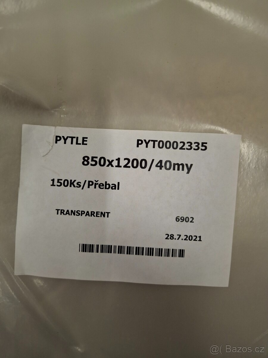 Pytel 850 x 1200 / 40 my - balení 150 ks