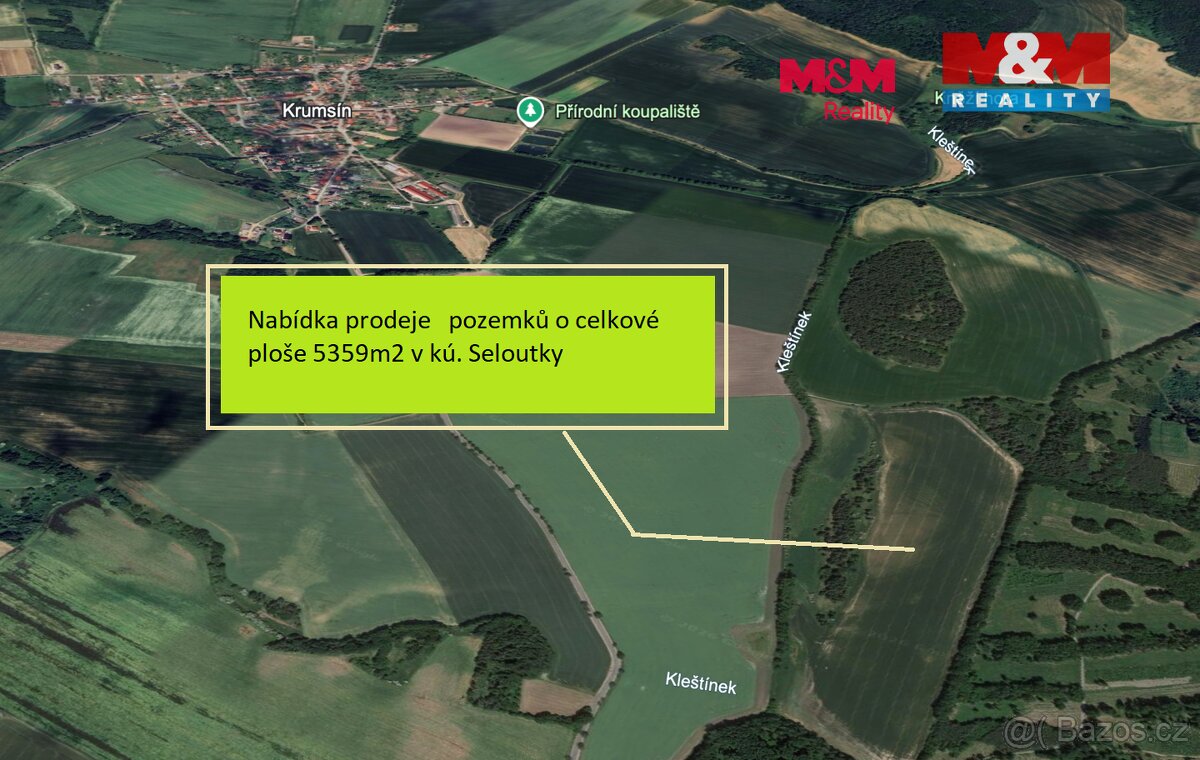 Property for sale · 5359 m² · Prostějov — 7 440 €