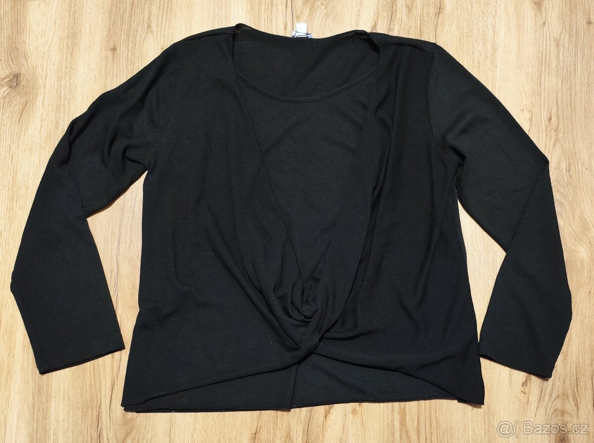 Černé triko OVS (M/L)
