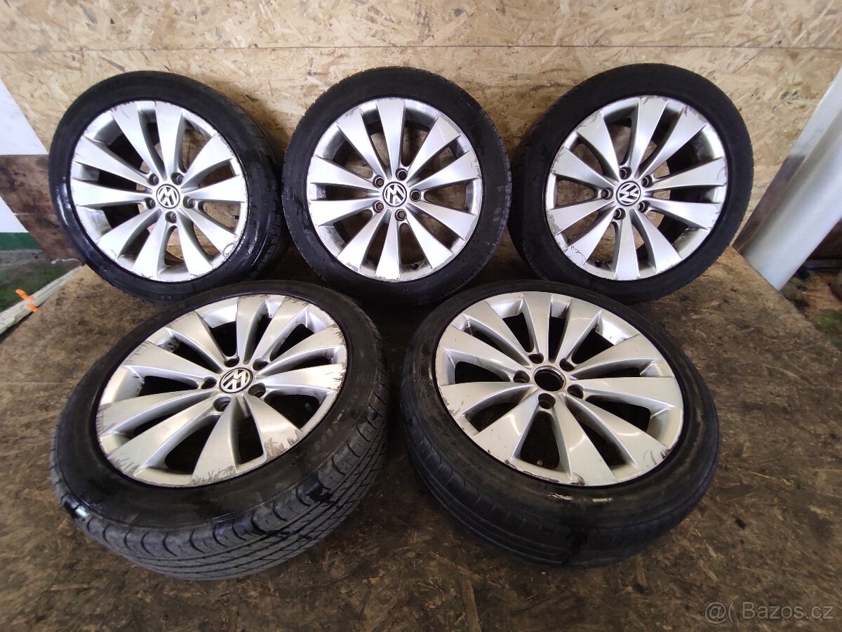 ALU kola 5x112 r17 borbet btg 5x sada č5