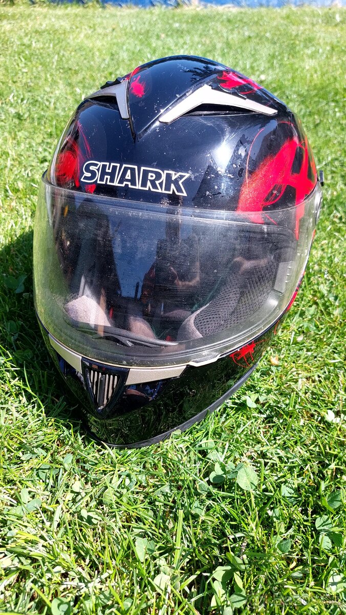 Integrální helma SHARK S900 Comfort GLOW - S + rukavice