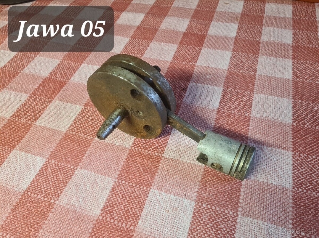 Jawa Pionýr 50/05 kliková hřídel