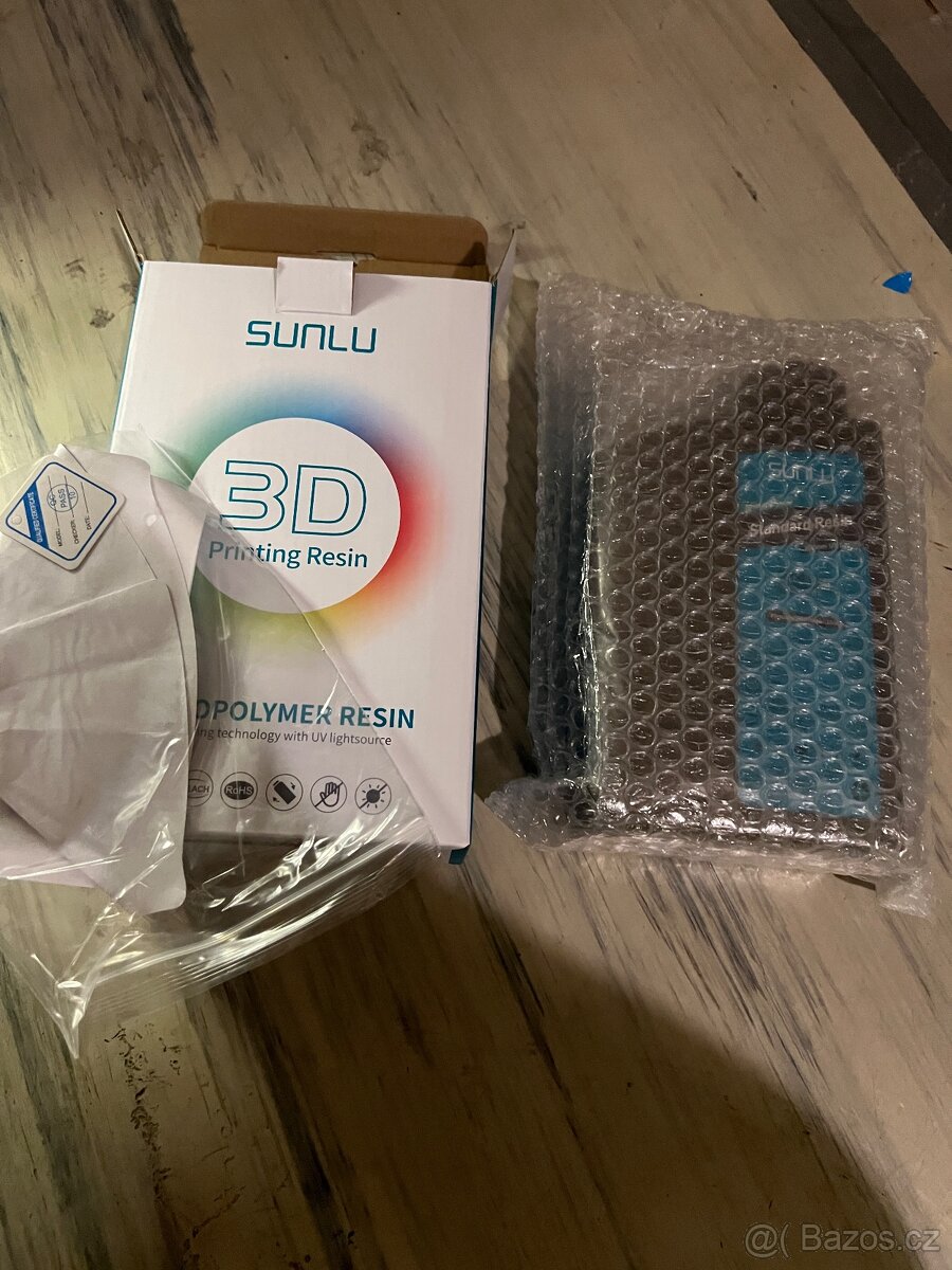 3D tisk SLA resin (pryskyřice)