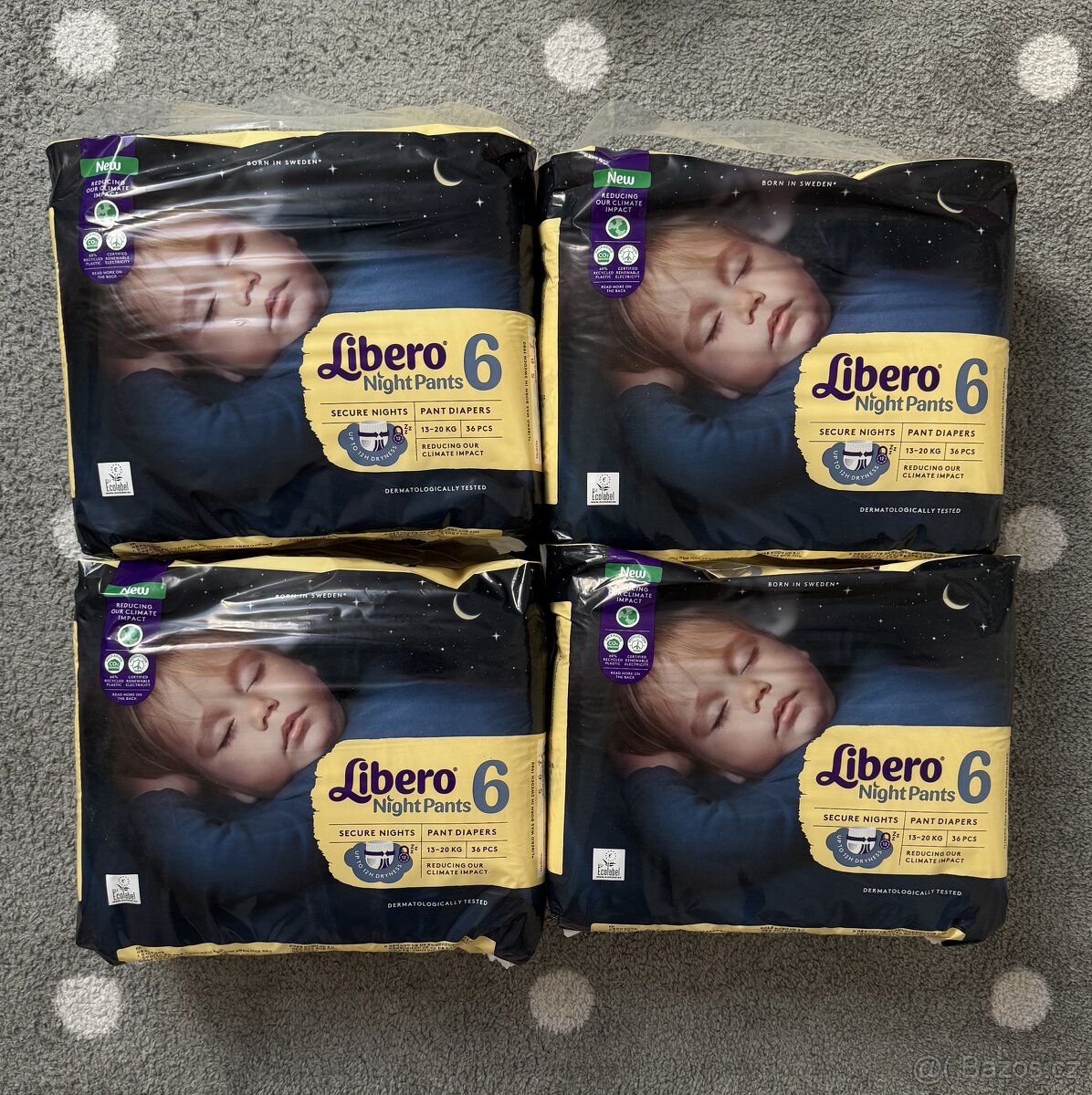 Libero Night Pants - Noční kalhotkové plenky vel. 6 (13-20 k