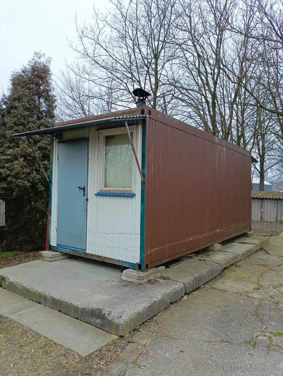 Obytny kontejner o rozmeru 2,4 x 6 m