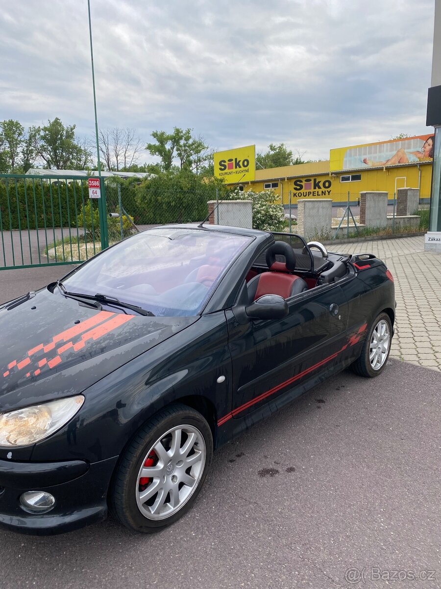 Peugeot 206cc 1.6 cabrio