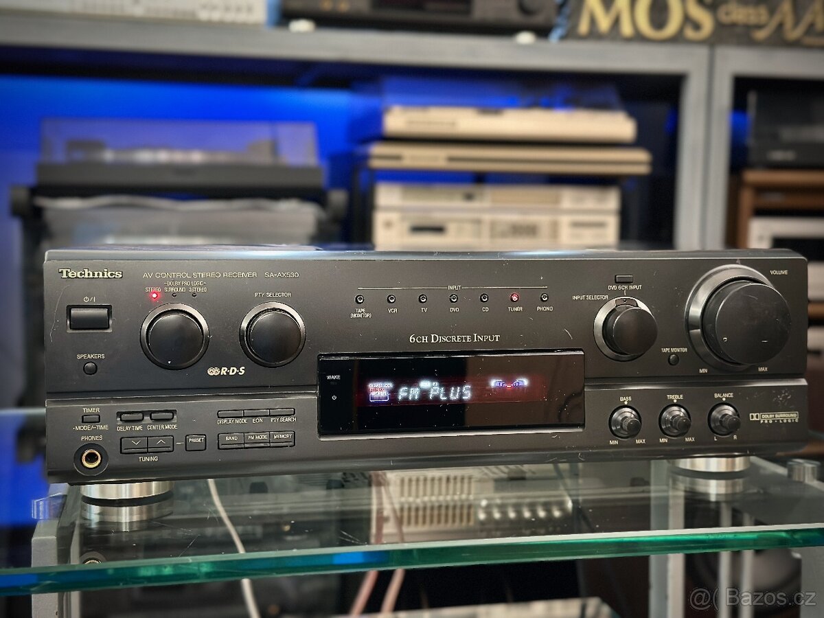 TECHNICS SA-AX530 (r.1999) dálka, manuál