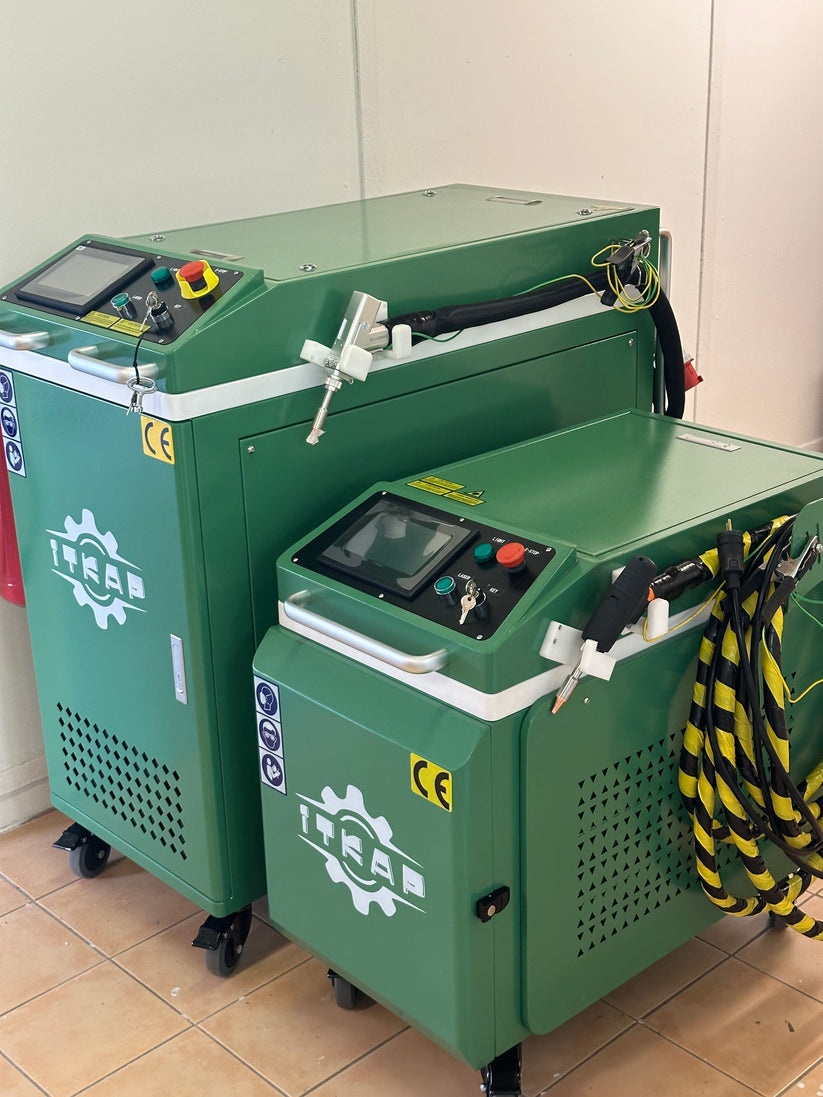 laserová svářečka, čistička a rezačka 4 v 1, výkon 2000W