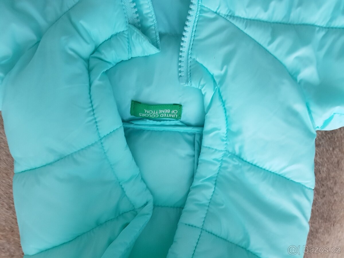 Lehká bunda zn.Benetton vel.10-12 let