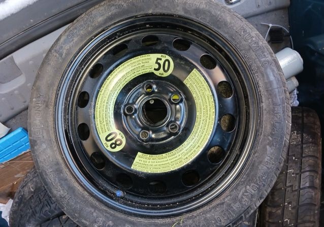 5x112 16 dojezdové úzké kolo rezervní disk