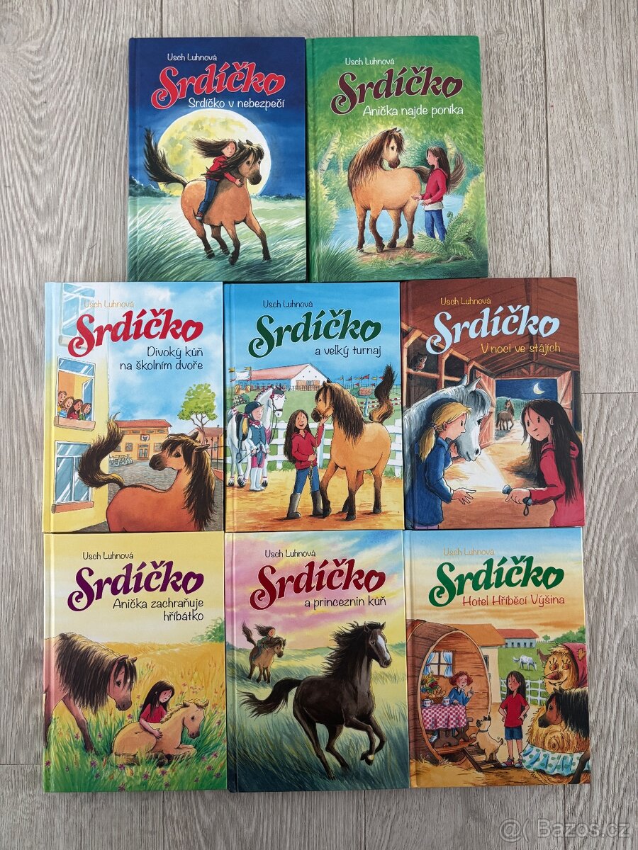 Sada dětských knih Srdíčko