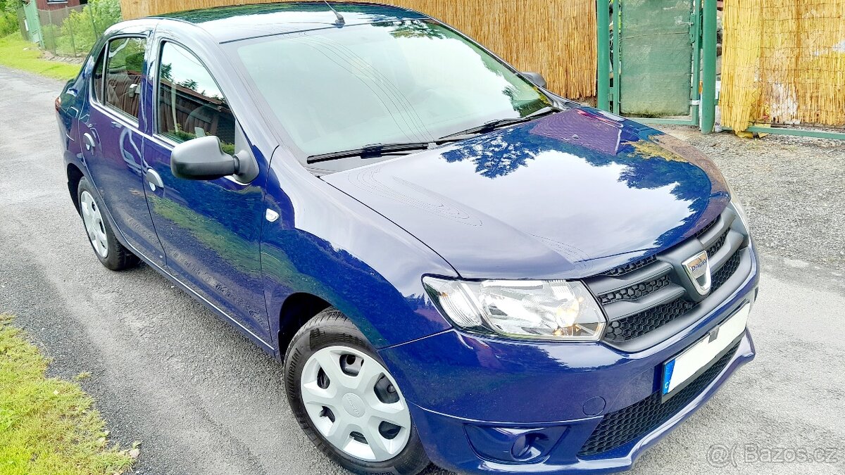 Úplně jako nová málo jetá Dacia Logan 16V v zimě nejetá