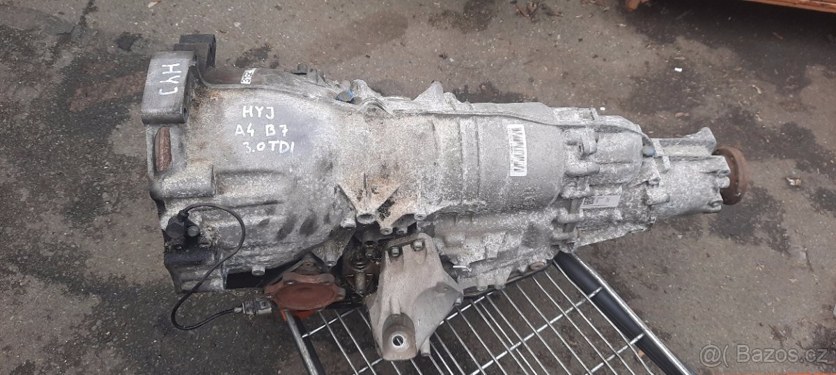 automatická převodovka HYJ 3,0 tdi Quattro
