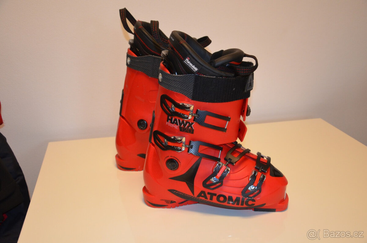 Lyžáky Atomic Hawx Prime 120 jako nové vel 27-27,5